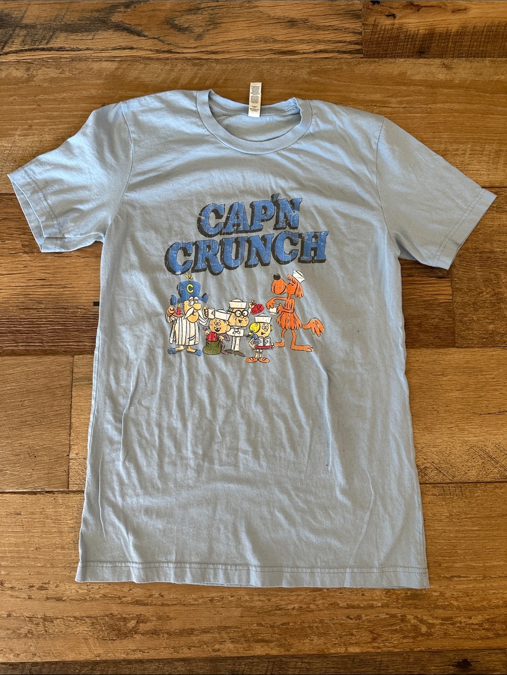 Vintage Cap’n Crunch Graphic Tee  - Light Blue